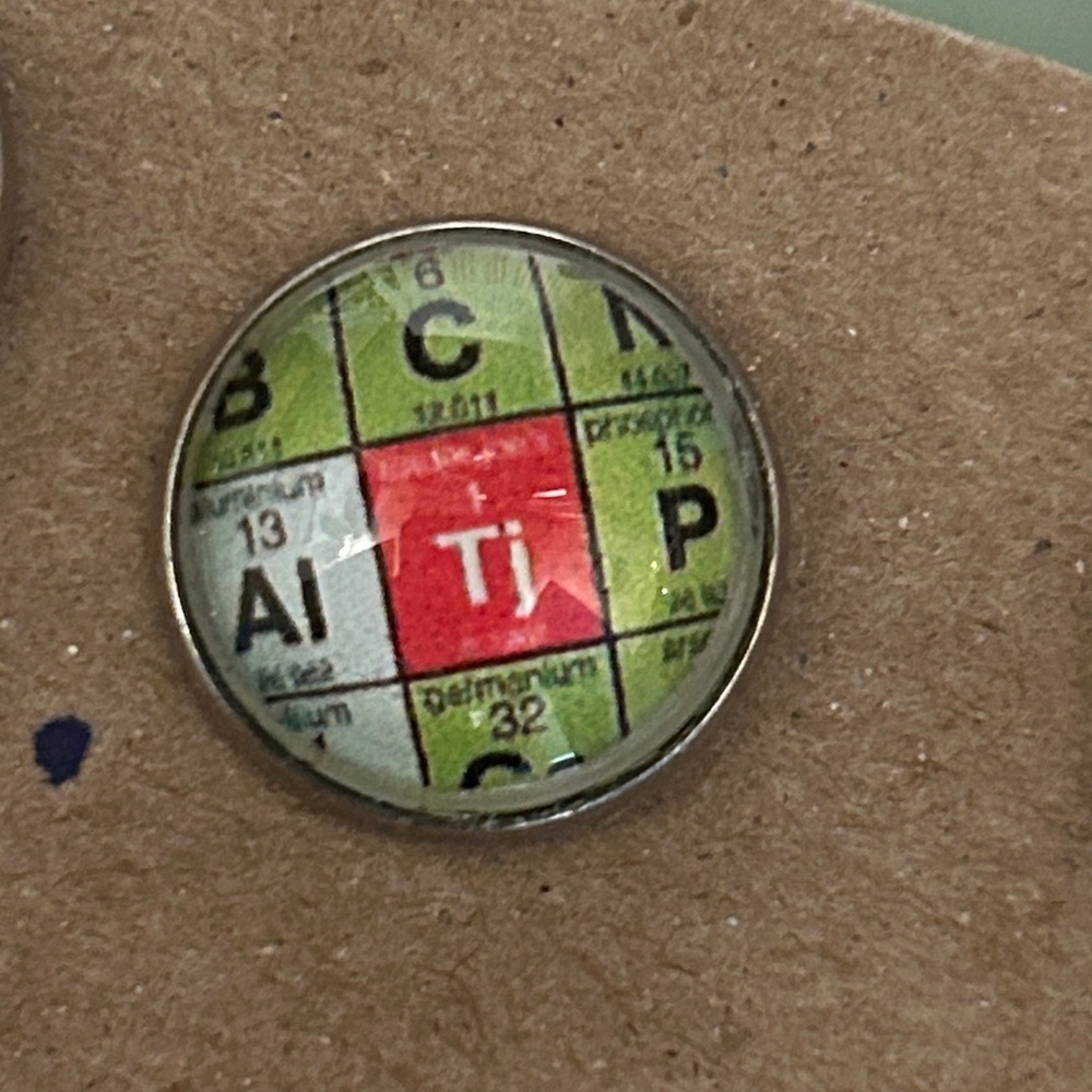Trader Joe’s button 18mm TJ ELEMENTS